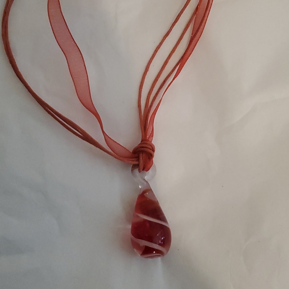 🆕️ Holiday Pendant Necklace w/ Clasp - Handmade